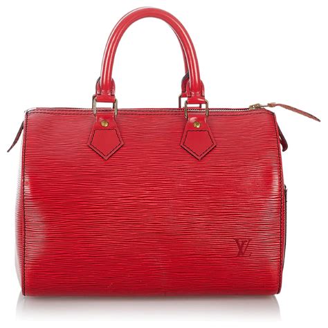 louis vuitton red epi leather speedy 25|louis Vuitton Speedy bandouiller 25.